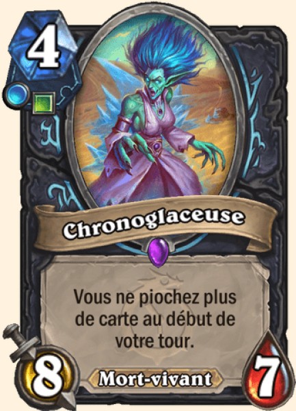 Chronochiller carte Hearhstone