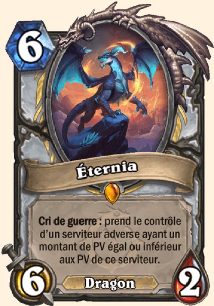 Eternia carte Hearhstone