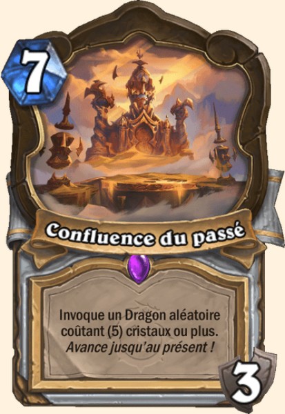 Confluence du passé carte Hearthstone