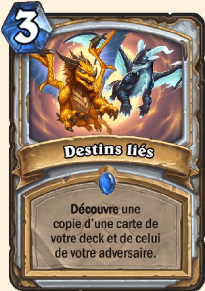 Destins lies carte Hearhstone