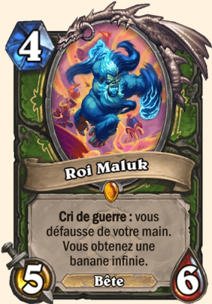 Roi Maluk carte Hearhstone