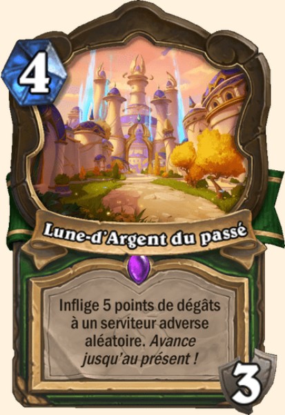 Lune-d'Argent du passé carte Hearthstone