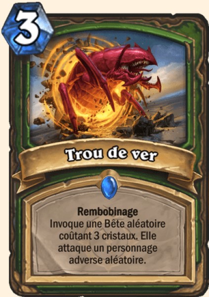 Trou de ver carte Hearthstone