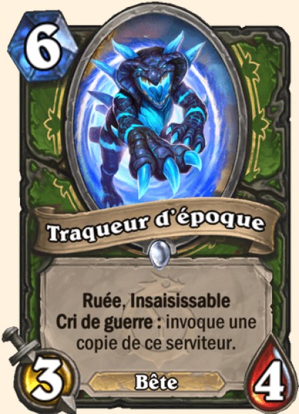 Traqueur d'époque carte Hearthstone
