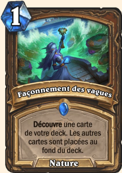 Vague d'ondes carte Hearhstone