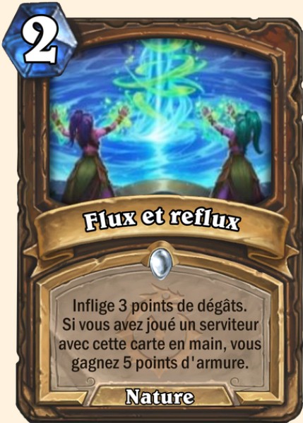 Flux et reflux carte Hearhstone