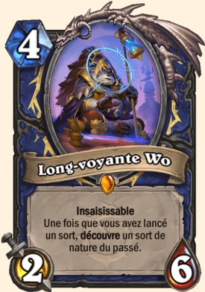 Long-voyante Wo carte Hearthstone