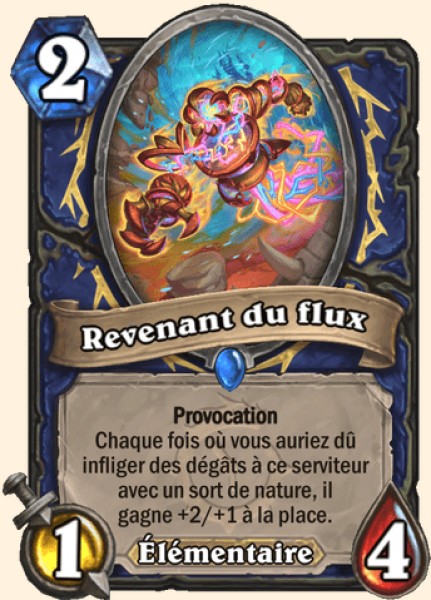 Revenant du flux carte Hearthstone