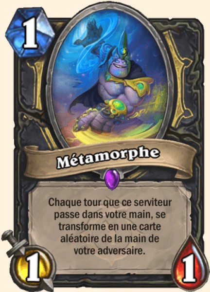 Métamorphe carte Hearthstone