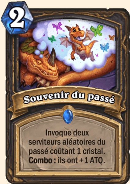Souvenir du passe carte Hearhstone