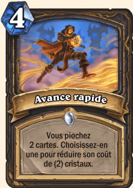 Avance rapide carte Hearhstone