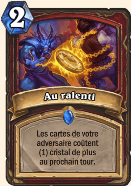 Au ralenti carte Hearthstone