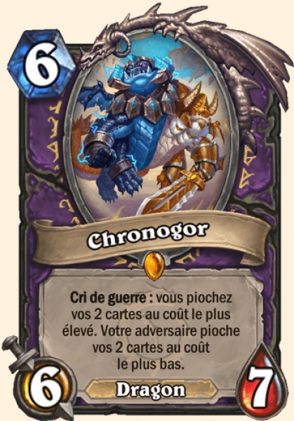 Chronogor carte Hearhstone
