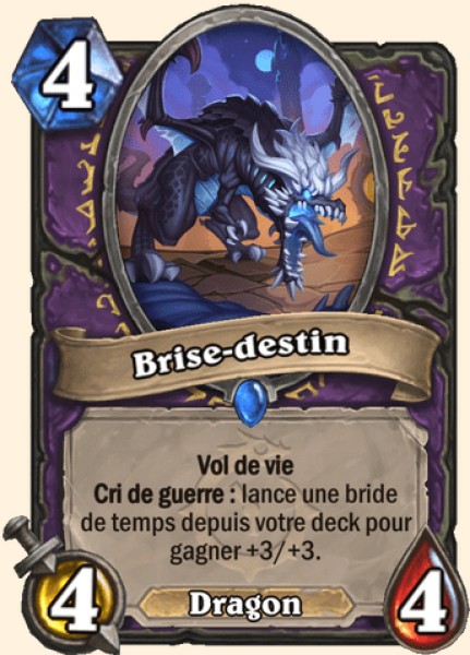 Brise-destin carte Hearhstone