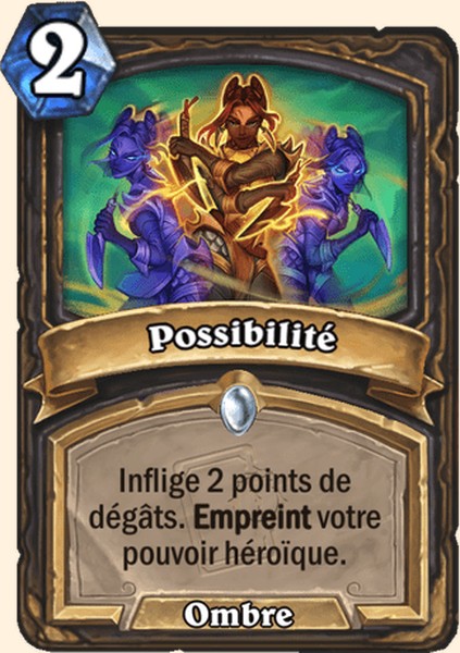 Possibilite carte Hearhstone