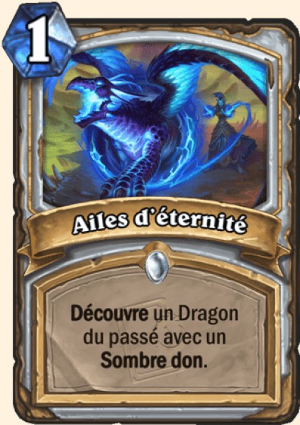 Ailes de l'eternite carte Hearhstone