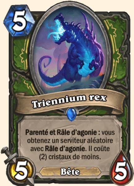 Triennium rex carte Hearthstone