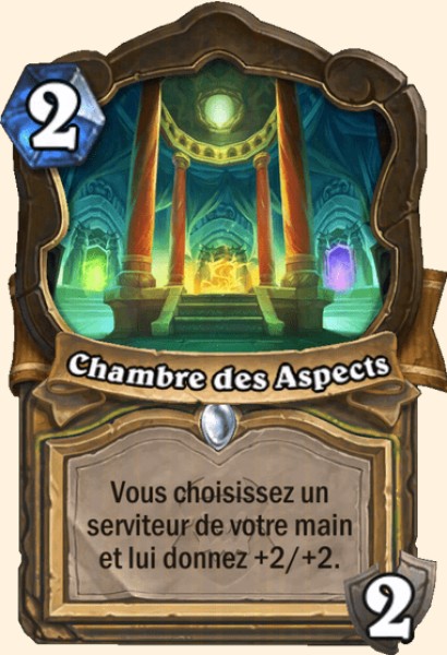 Chambre des Aspects carte Hearhstone