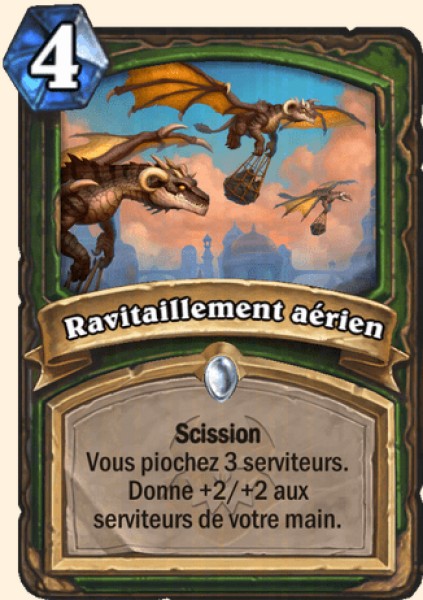 Ravitaillement aerien carte Hearhstone