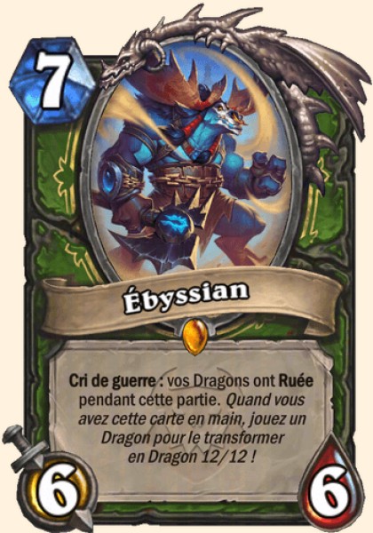 Ébyssian carte Hearthstone