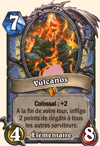 Vulcanos carte Hearhstone