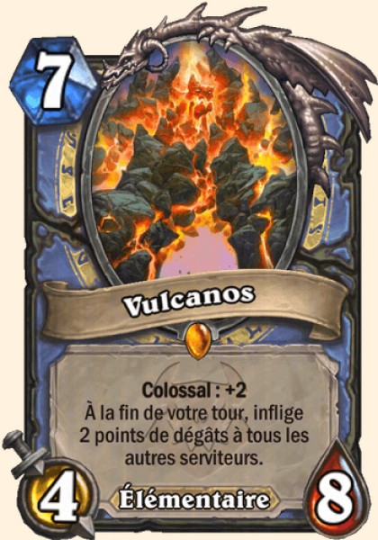 Vulcanos carte Hearhstone