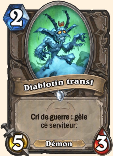 Diablotin transi carte Hearthstone