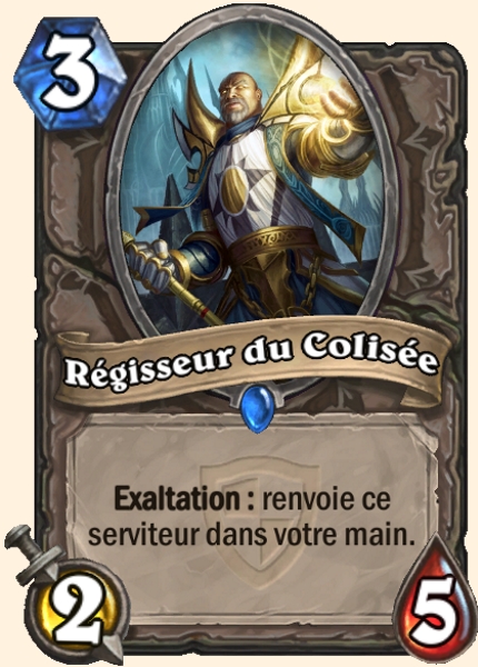 Regisseur du Colisee carte Hearhstone