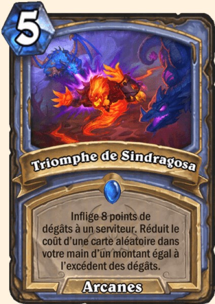 Triomphe de Sindragosa carte Hearhstone