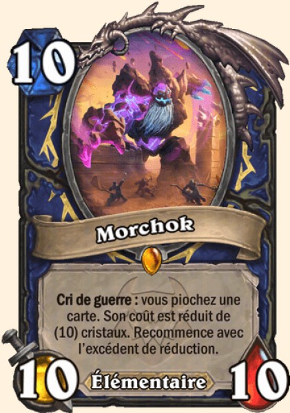 Morchok carte Hearhstone
