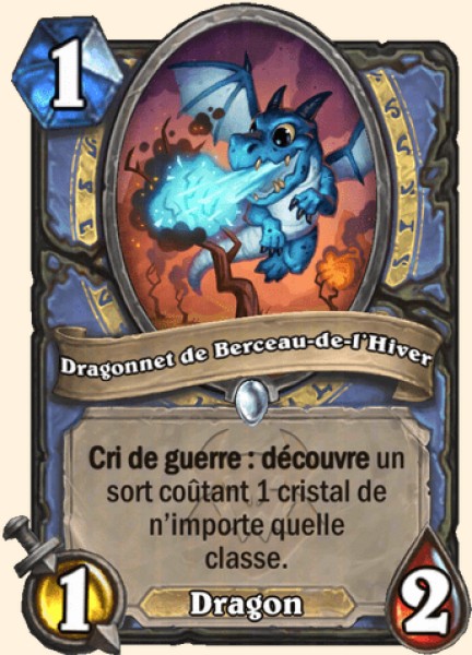 Dragonnet de Berceau-de-l'Hiver carte Hearhstone