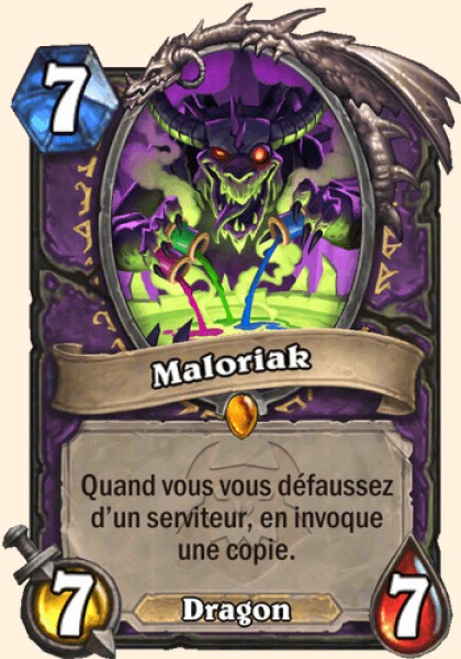 Maloriak carte Hearthstone