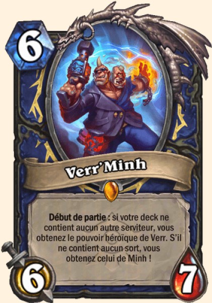 Verr'Minh carte Hearhstone