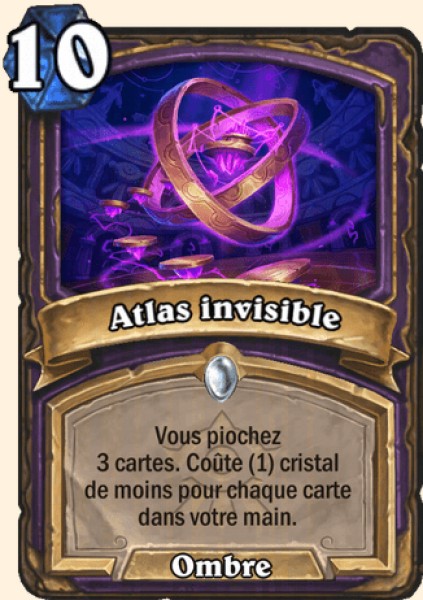 Atlas invisible carte Hearthstone