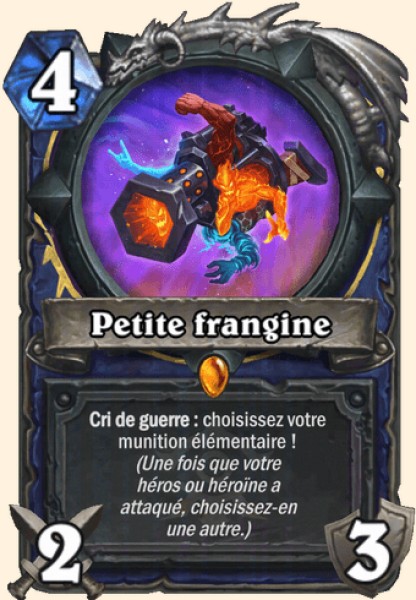 Petite frangine carte Hearhstone