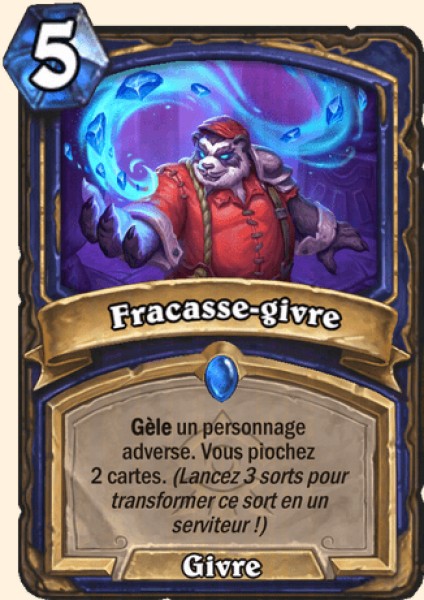 Fracasse-givre carte Hearhstone