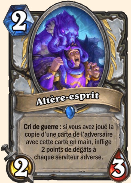 Altère-esprit carte Hearthstone