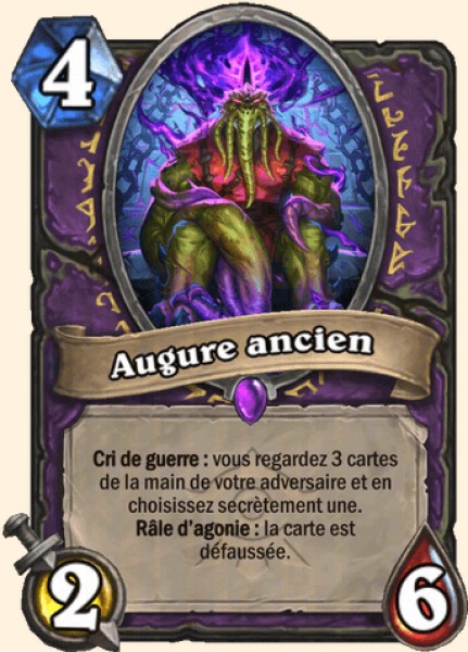 Augure ancien carte Hearhstone