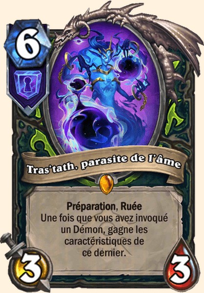 Tras'tath, parasite de l'âme carte Hearhstone