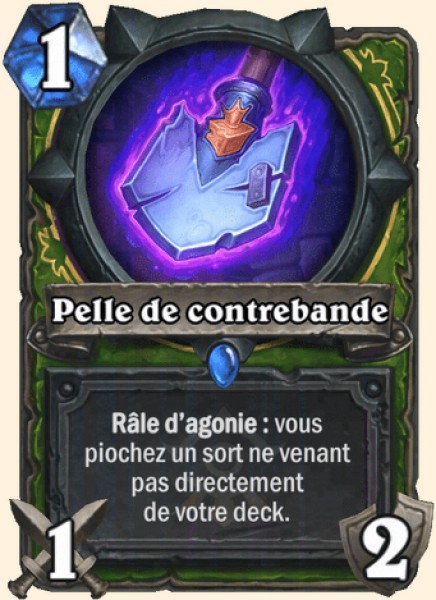 Pelle de contrebande carte Hearhstone