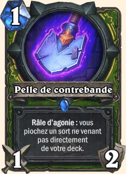 Pelle de contrebande carte Hearhstone