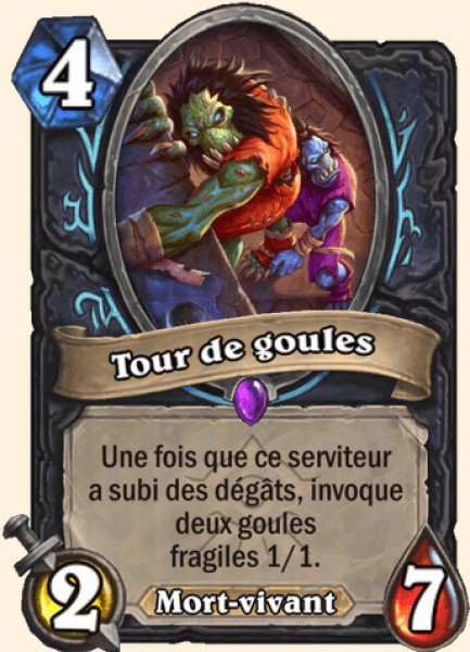 Tour de goules carte Hearthstone
