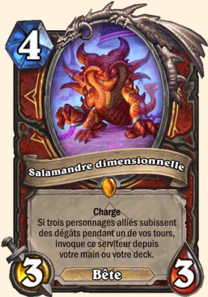 Croc-du-Neant carte Hearhstone