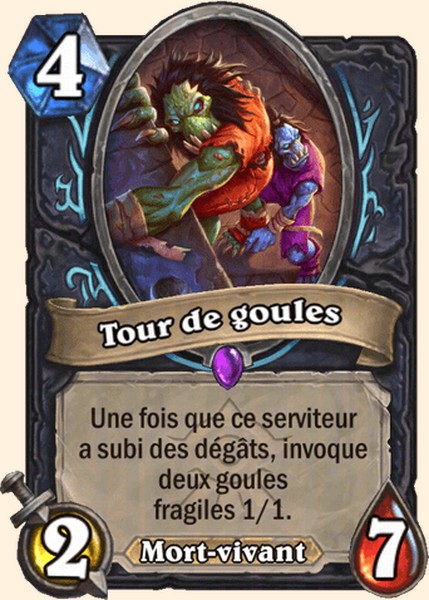 Tour de goules carte Hearhstone