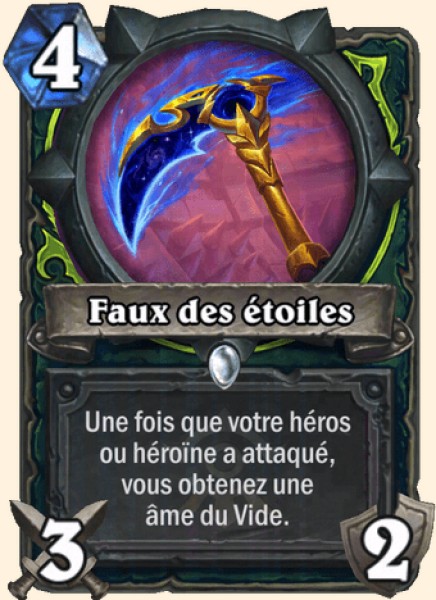 Faux des etoiles carte Hearhstone