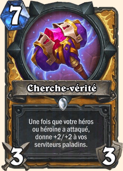 Cherche-vérité carte Hearhstone