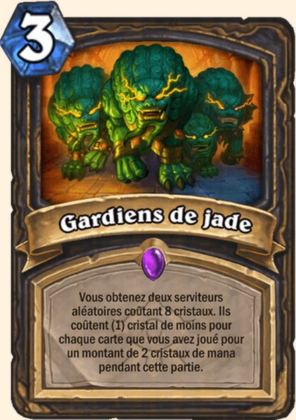 Gardiens de jade carte Hearhstone