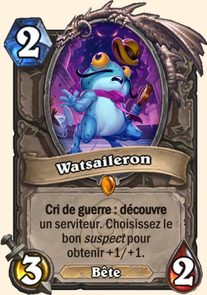 Watsaileron carte Hearhstone