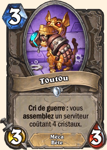 T0ut0u carte Hearhstone