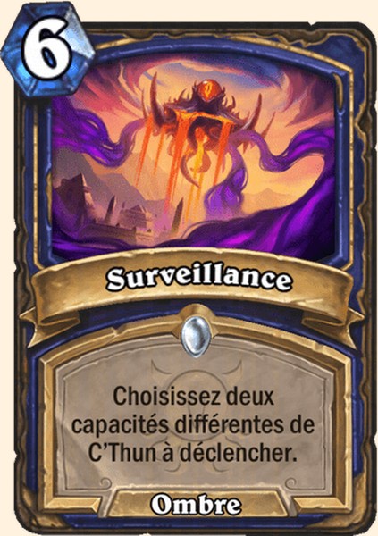 Surveillance carte Hearhstone